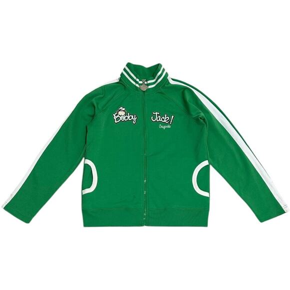 Bobby Jack Original Y2K Vintage Green Track Jacket - Picture 3 of 6